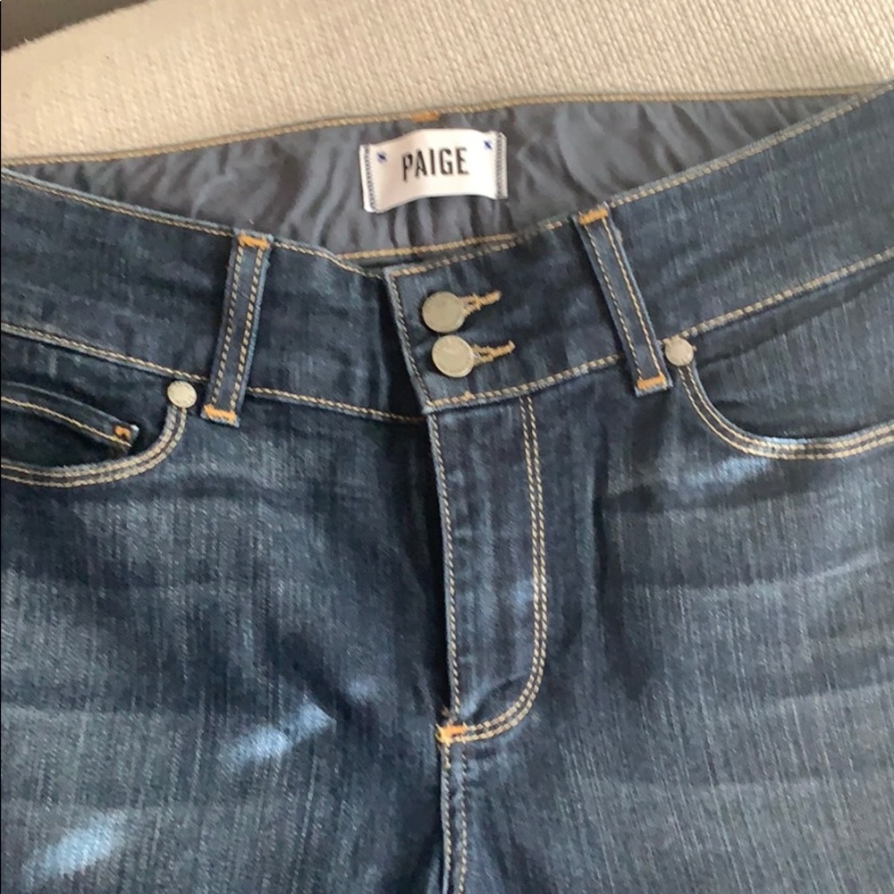 Paige flare leg denim